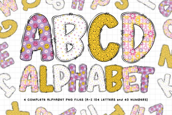 Bringing Joy to Your Projects with Smiley Face Doodle Letters