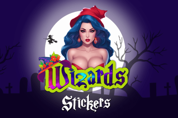 Colored Wizards Sticker PNG SVG: Magic for Your Designs
