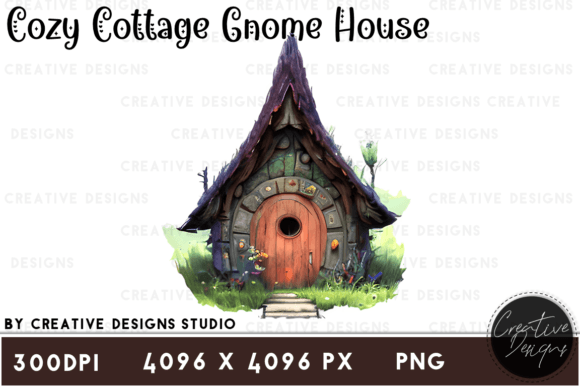 Cozy Cottage Gnome House Clipart: A Designer's Guide