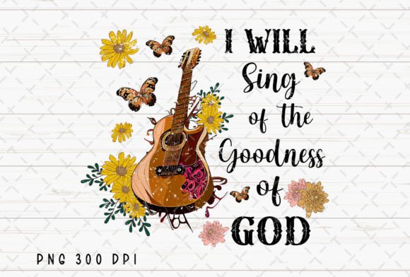 Goodness of God Christian Bible Verse: A Design Asset for Faith-Based Projects